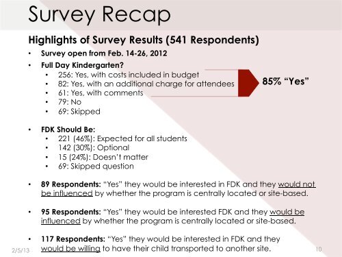 Full-Day Kindergarten Scope of Work Presentation - Radnor School ...