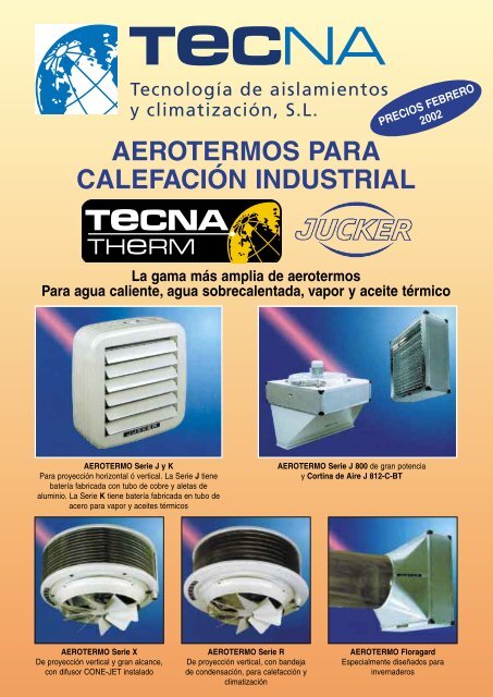 Aerotermos TECNATHERM-JUCKER Serie J