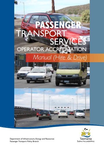 Operator Accreditation Hire and Drive Manual - Transport