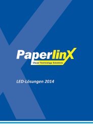 Paperlinx LED-Lösungen 2014/2015