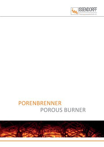 PORENBRENNER/POROUS BURNER