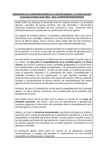 FORMACIÃN EN LA COMPATIBILIZACIÃN DE LA GESTIÃN ... - Coag