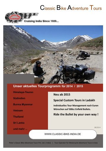 Classic Bike Adventure Tours