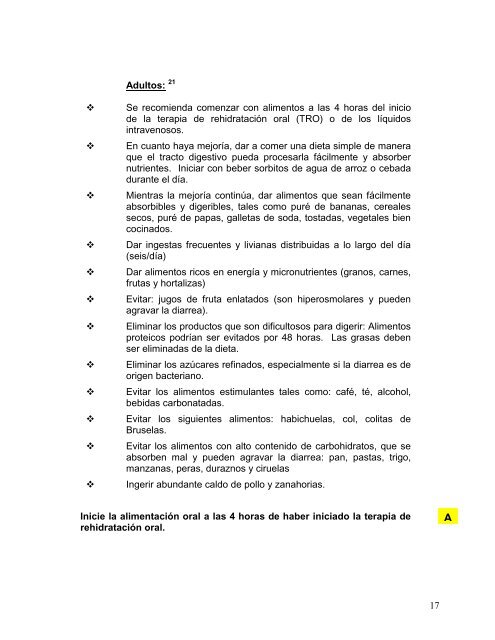 tratamiento guÃ­a diarrea aguda niÃ±os y adultos - Instituto ...