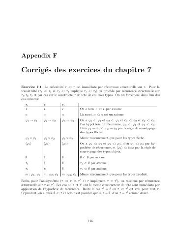 CorrigÃ©s des exercices du chapitre 7