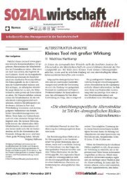 Kleines Tool mit groÃer Wirkung. Altersstruktur-Analyse.