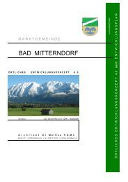 Projektbewertung - Bad Mitterndorf