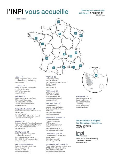 Rapport annuel 2006 - Inpi