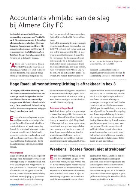 download nummer 4 hier - Accountancy Nieuws