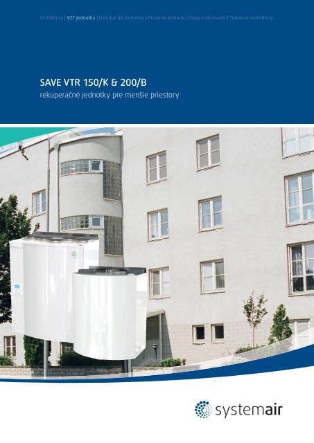 SAVE VTR 150/K & 200/B - Systemair