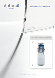 aptar pharma's preservative-free multidose dispenser osd