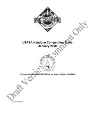 USPSA Handgun Competition Rules January 2008 - Brazosland ...