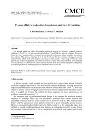 Proposal of lateral load pattern for pushover analysis of RC buildings