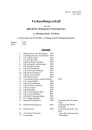 Gemeinderatssitzung 25. September 2008 - .PDF - Ternberg