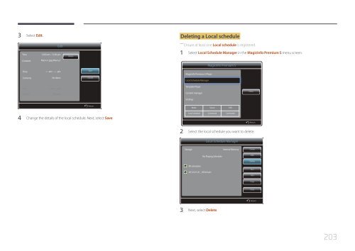 Samsung ME40C User Manual - Touch Screens Inc.