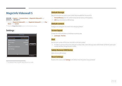 Samsung ME40C User Manual - Touch Screens Inc.