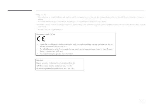 Samsung ME40C User Manual - Touch Screens Inc.