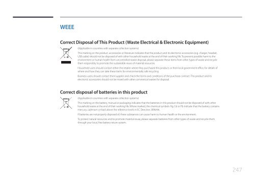 Samsung ME40C User Manual - Touch Screens Inc.