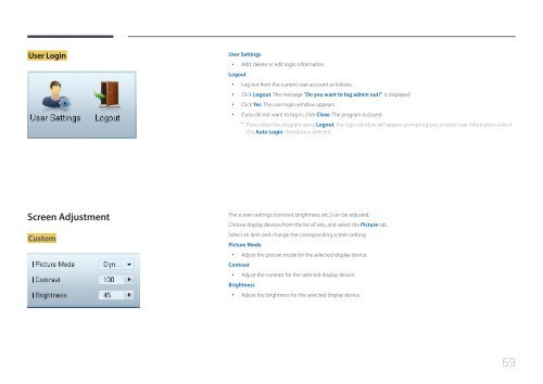 Samsung ME40C User Manual - Touch Screens Inc.