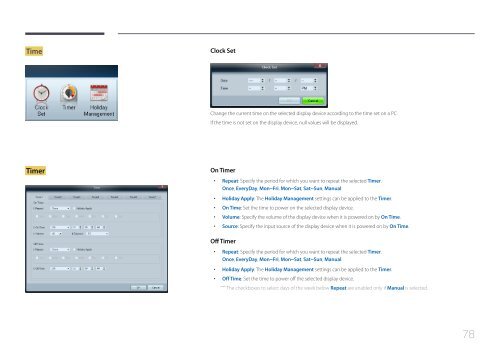 Samsung ME40C User Manual - Touch Screens Inc.