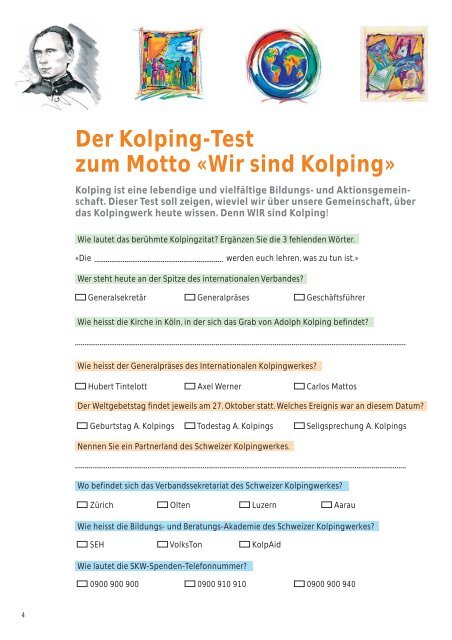 Kolping 2/08 - Kolping Schweiz