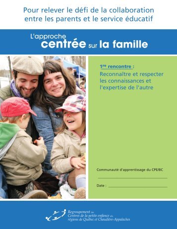 centrÃ©esur la famille - Rcpeqc.org