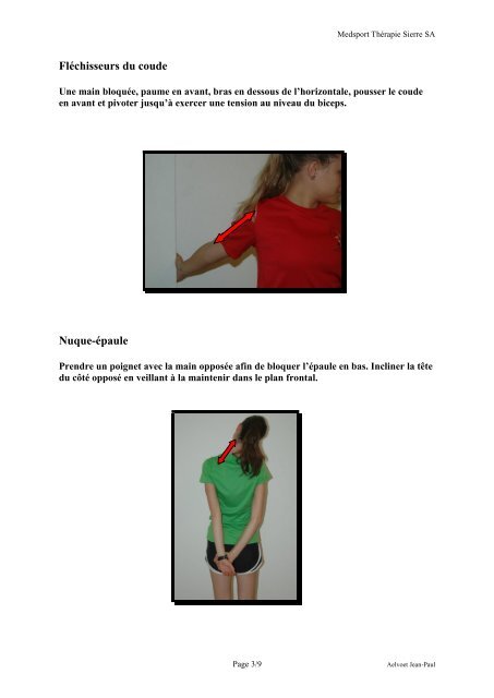 PDF du cours de stretching donnÃ© par Jean-Paul le 6 octobre 2012 ...