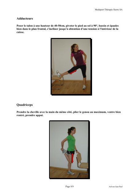 PDF du cours de stretching donnÃ© par Jean-Paul le 6 octobre 2012 ...