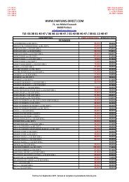 LISTE PARFUMS au 1er Sept 2011 - Credes