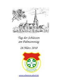 Einladung Palmsonntag 2010 - Schuetzen-glesch.de