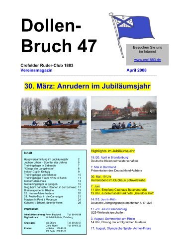 Dollen- Bruch 47 - Crefelder Ruder-Club 1883 eV