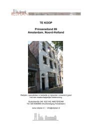 TE KOOP Prinseneiland 89 Amsterdam, Noord-Holland - Reliplan