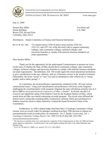 letter expressing concern
