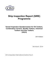 Ship Inspection Report (SIRE) Programme