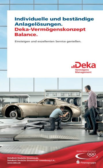 Kundenbroschüre Deka-Vermögenskonzept ... - Deka Investmentfonds