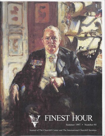 FINEST HOUR - Winston Churchill