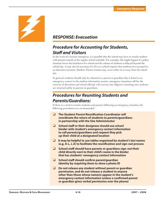 4 Emergency Response - Santa Cruz County Office of Education