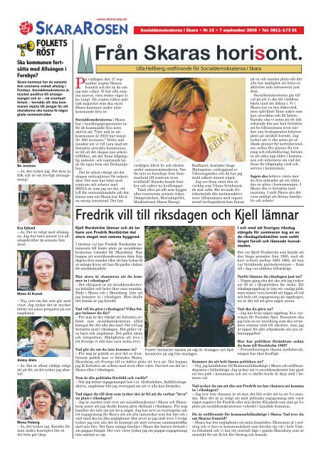 Nr. 15, september 2006 - Socialdemokraterna