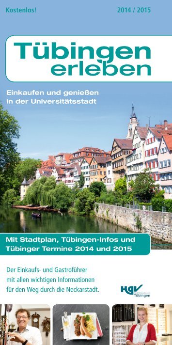 Tübingen erleben 2014/2015