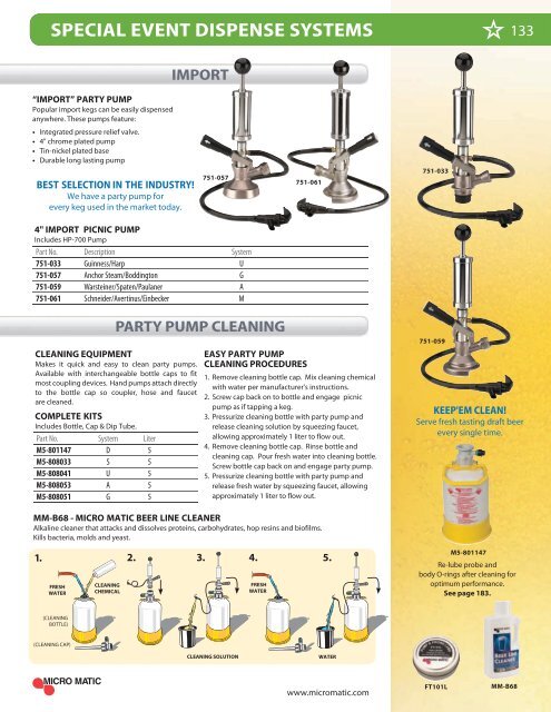 draft tower portfolio - Micro Matic USA