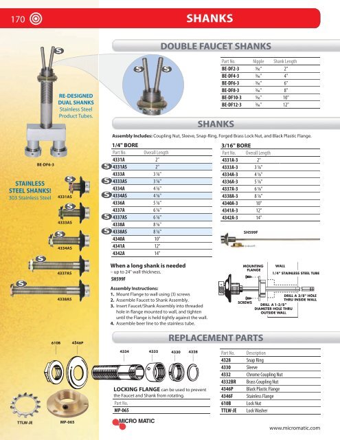 draft tower portfolio - Micro Matic USA