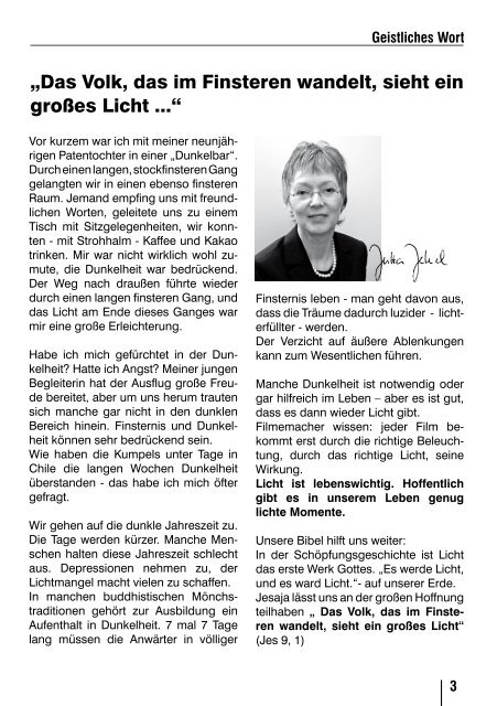 Evangelische Zeitung - Evangelische Hoffnungsgemeinde