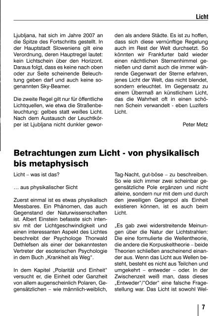 Evangelische Zeitung - Evangelische Hoffnungsgemeinde