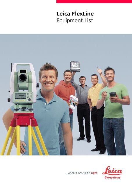 Flexline TS02/06/09 Equipment List - Geosystems Africa