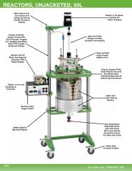 REACTORS, UNJACKETED, 50L - Chemglass Life Sciences