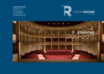 STAGIONE - Teatro Ristori