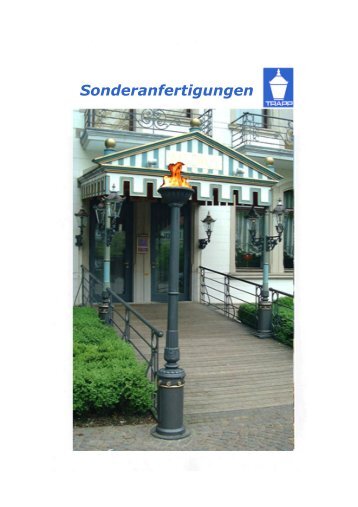 Unser aktueller Katalog "Sonderanfertigungen"