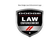 New Dodge Law Enforcement Logo - Adamson Industries