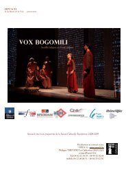 Vox Bogomili dossier web - Opus 31