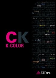 K-Color catalog - Ceramiche KEOPE